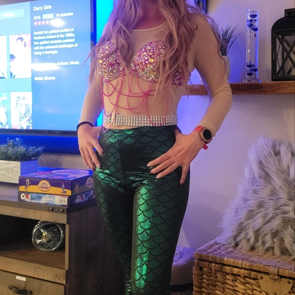 Pants & Jumpsuits Mermaid Halloween Costume Pants Poshmark